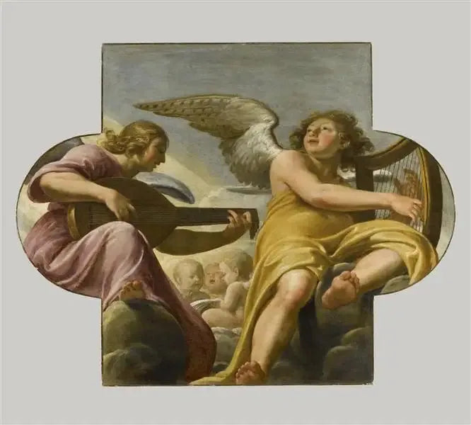 To engelske musikere - Philippe de Champaigne