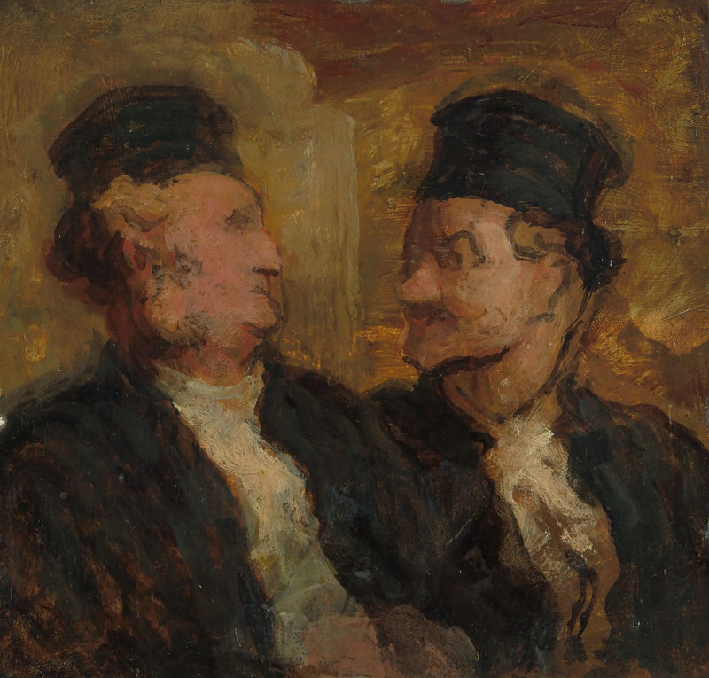 To advokater - Honoré Daumier