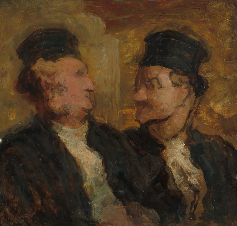 To advokater - Honoré Daumier