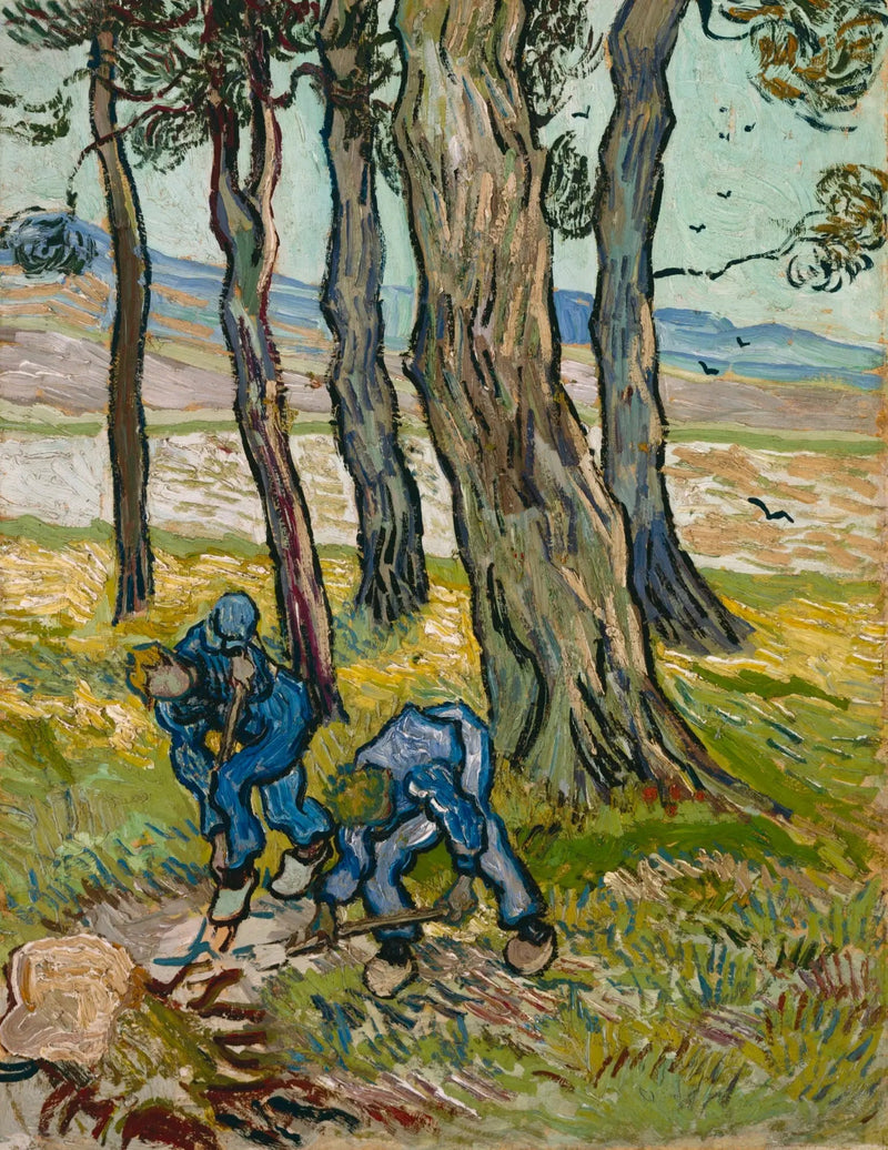 To bække blandt træerne / Bækkerne - Vincent van Gogh