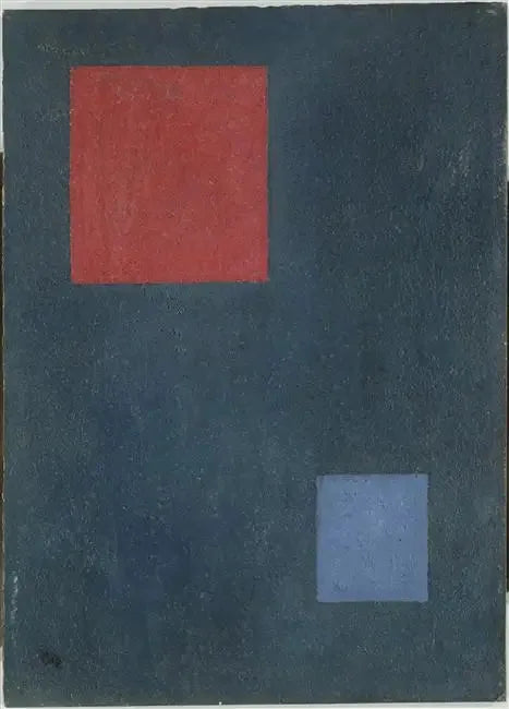To firkanter - Vassily Kandinsky