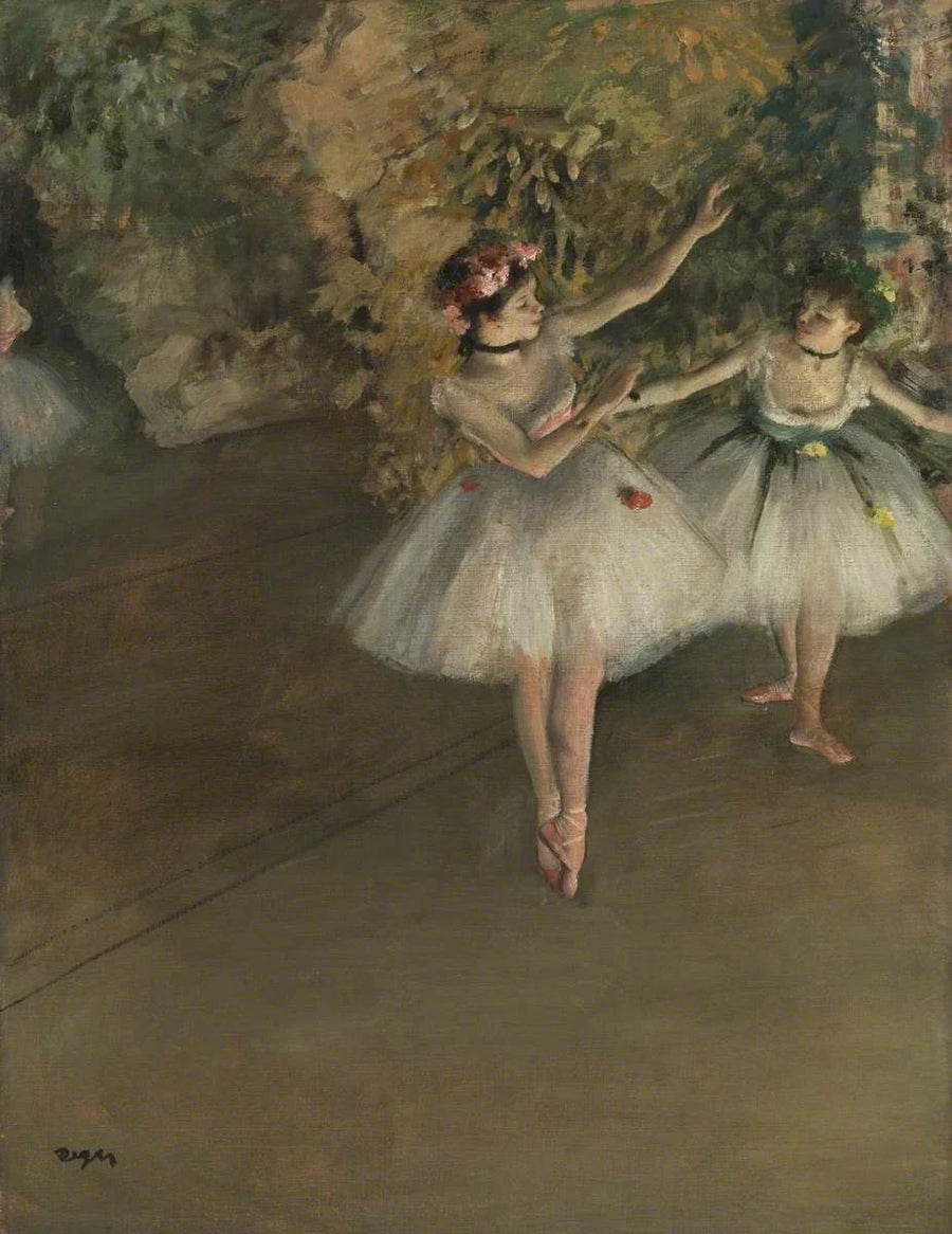 To dansere på en scene - Edgar Degas