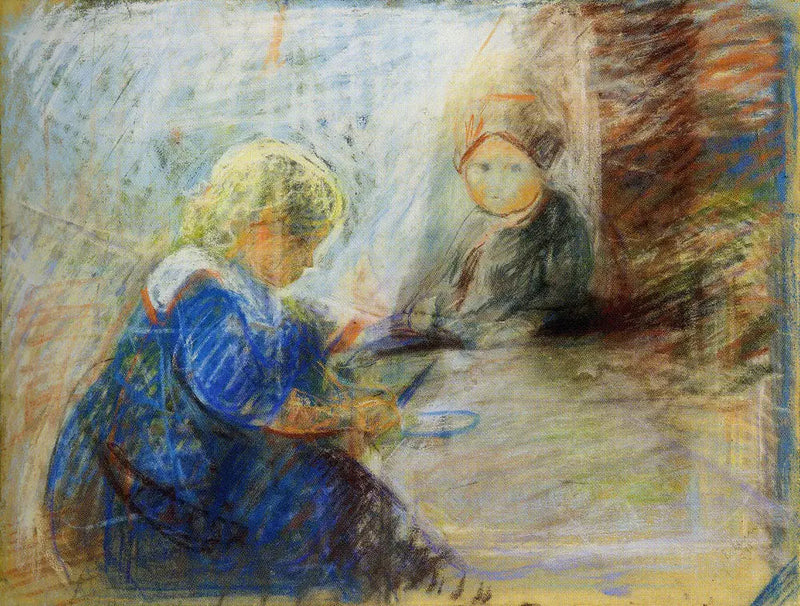 To Børn - Edvard Munch