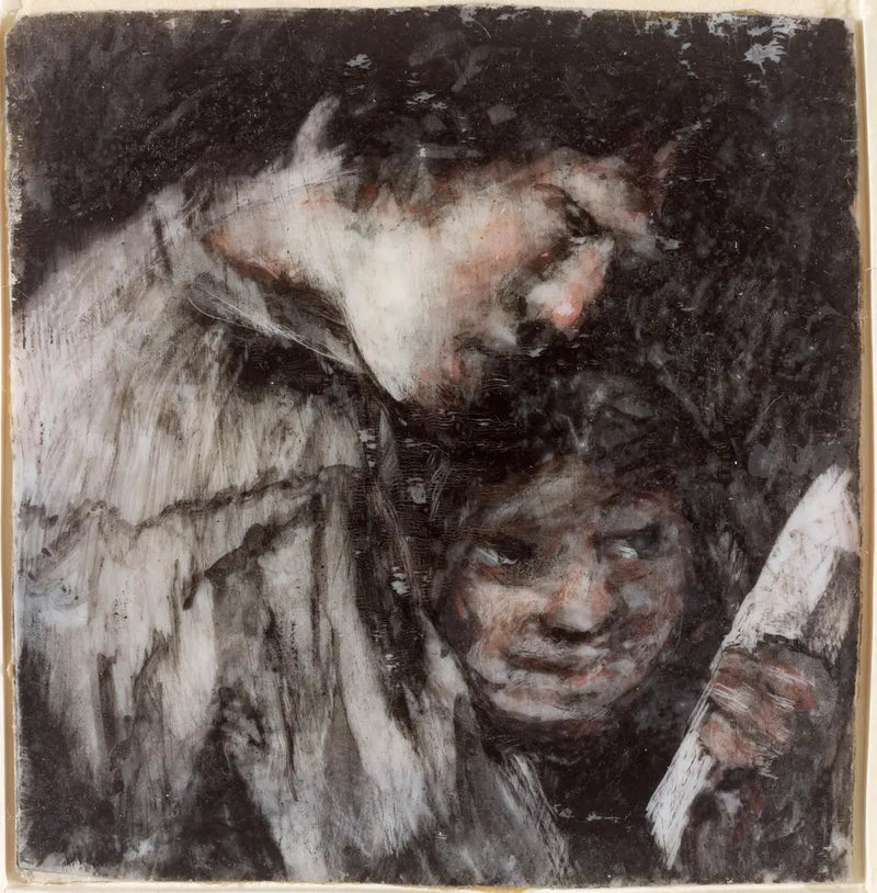 To børn, der kigger på en bog - Francisco de Goya