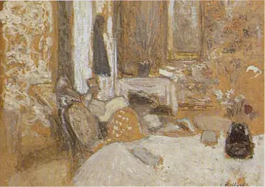 To kvinder i en stue - Édouard Vuillard