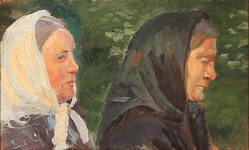 To kvinder fra Skagen. - Anna Ancher