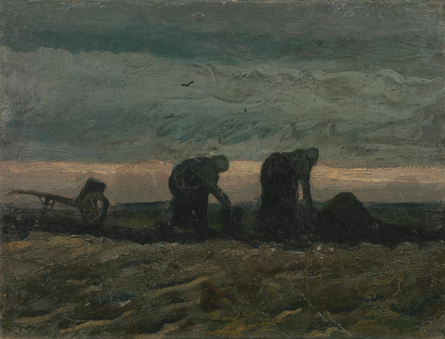 Kvinder på tørvemosen - Vincent van Gogh