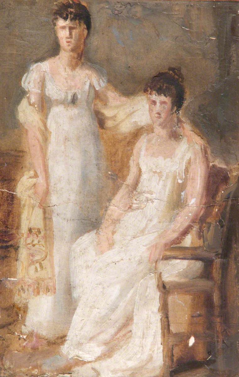 To piger - Théodore Chassériau