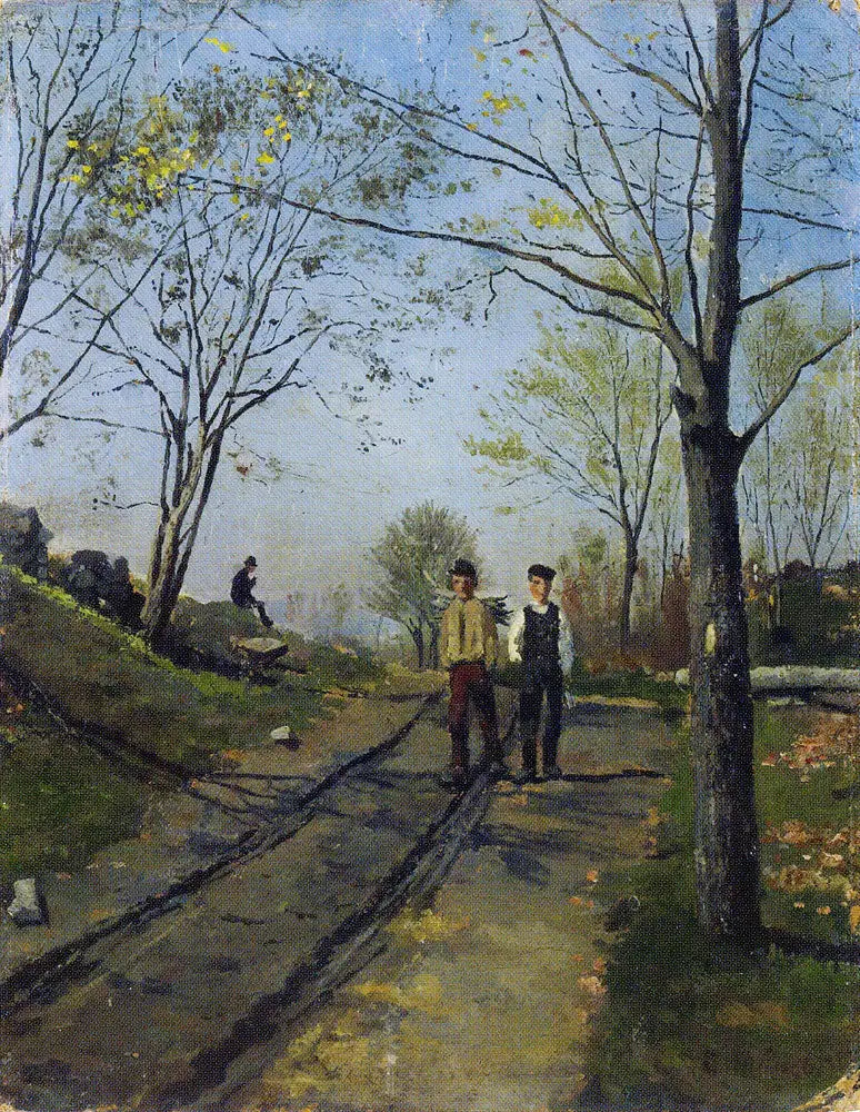 To drenge på en landevej - Edvard Munch