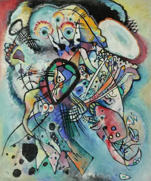 To ovale - Vassily Kandinsky