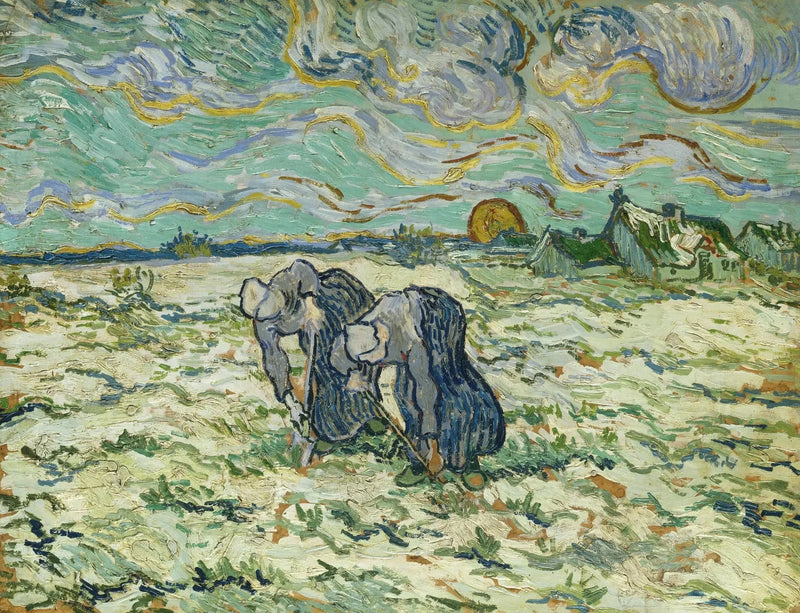 To Landmænd - Vincent van Gogh