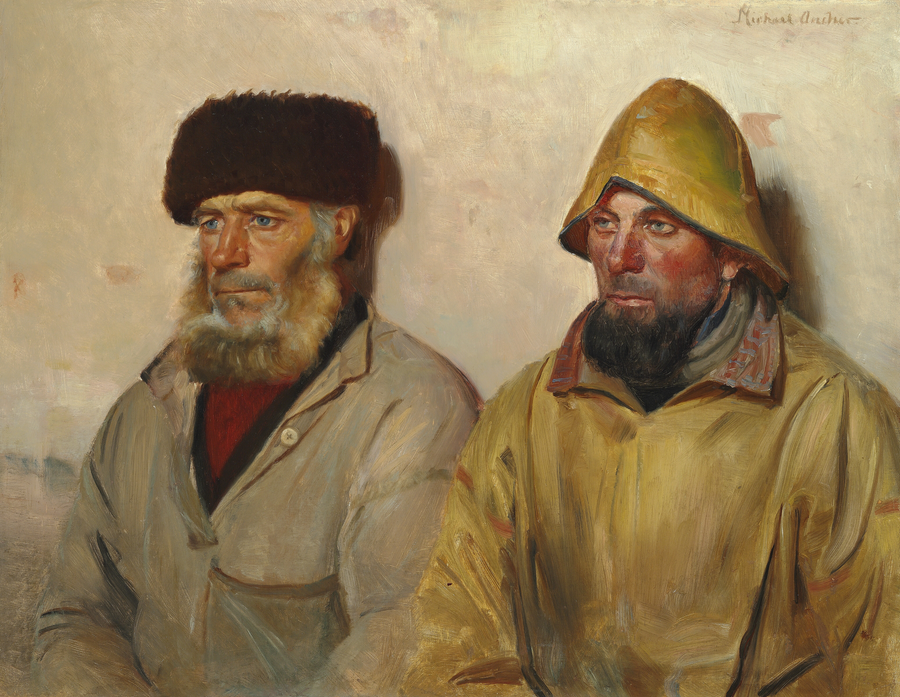 To Fiskere fra Skagen - Michael Peter Ancher