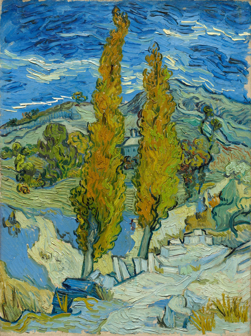 Popler i Saint-Rémy - Vincent van Gogh