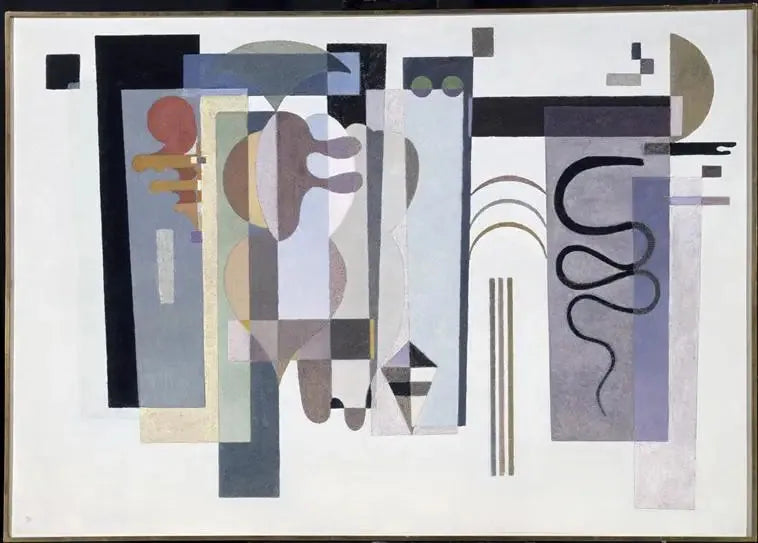 To grønne punkter - Vassily Kandinsky