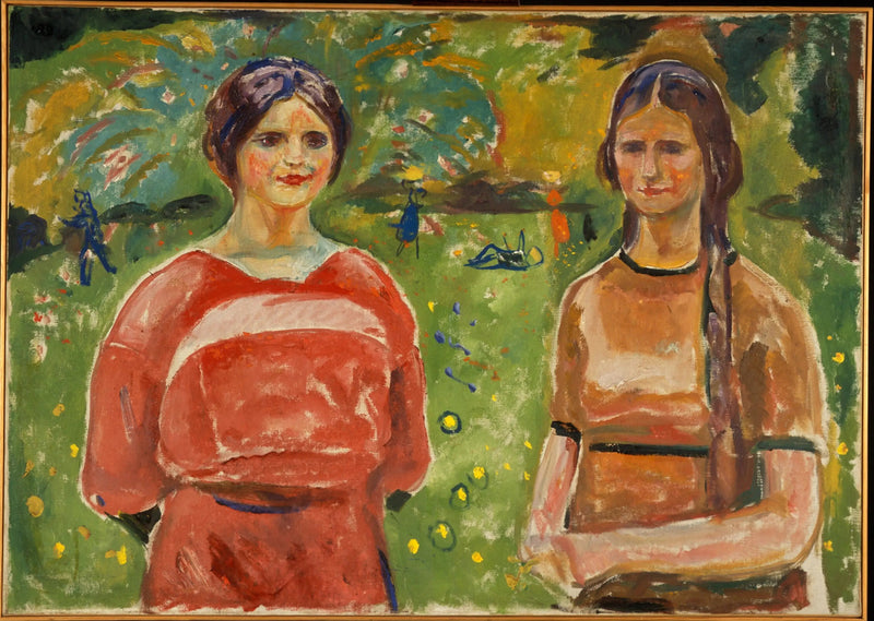 To Søstre - Edvard Munch