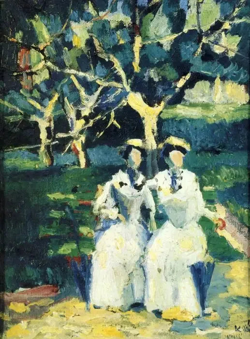 To søstre I - Kazimir Malevich