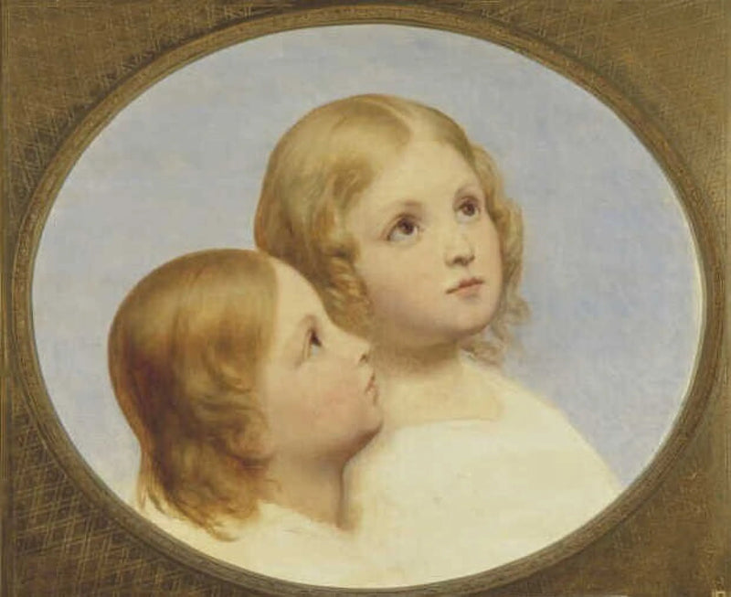 To børnehoveder - Ary Scheffer