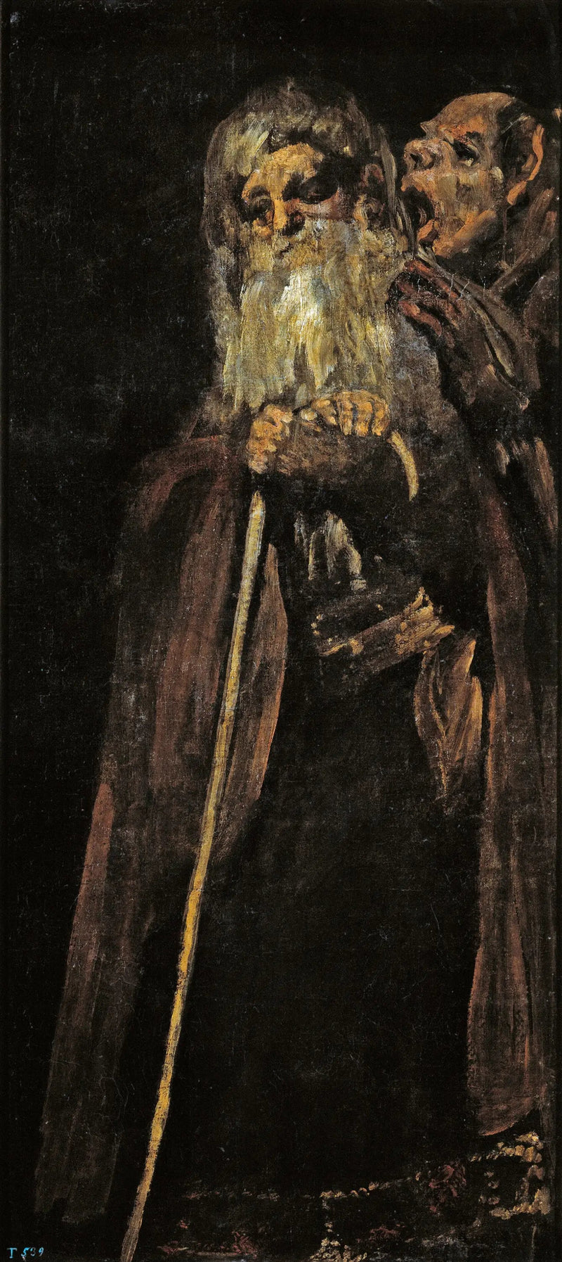 To Gamle - Francisco de Goya