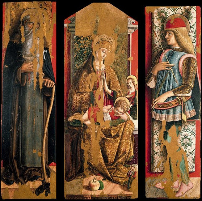 Andet triptyk - Carlo Crivelli