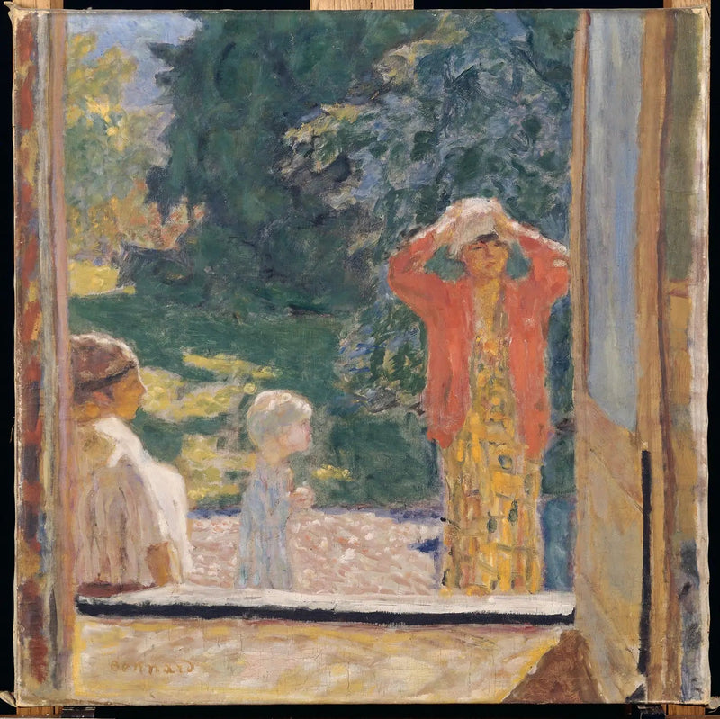 Foran vinduet i Grand-Lemps - Pierre Bonnard
