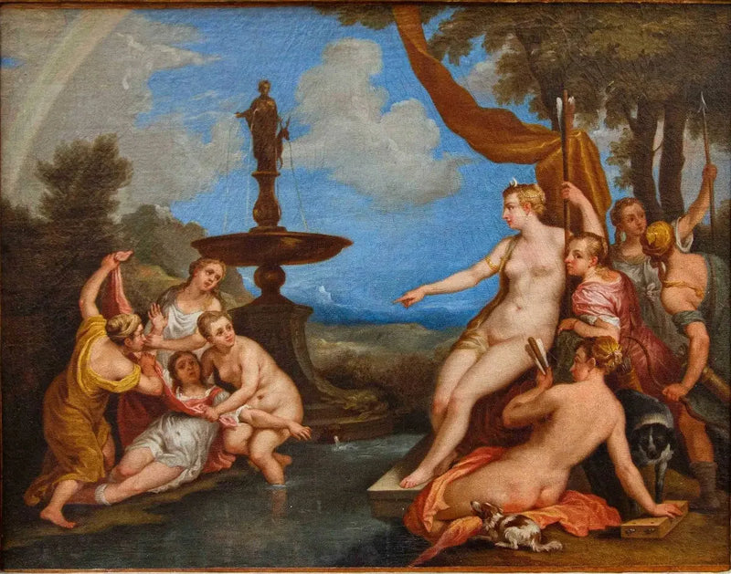 Diana opdager Callistos graviditet - David Teniers den Yngre