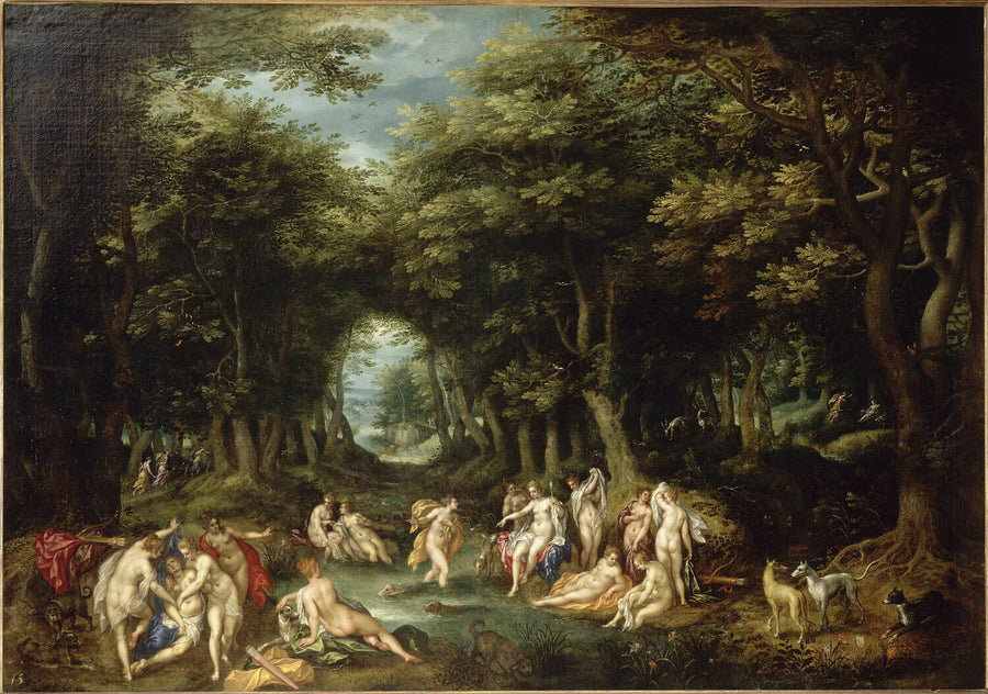 Diane découvrant la grossesse de Callisto - Hendrick de Clerck