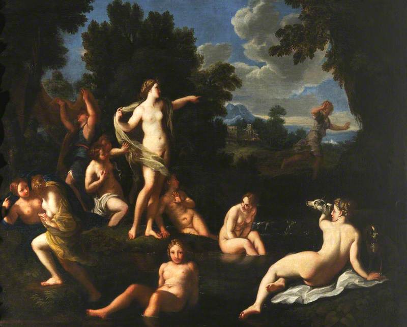 Diane et Actéon - Carlo Maratta