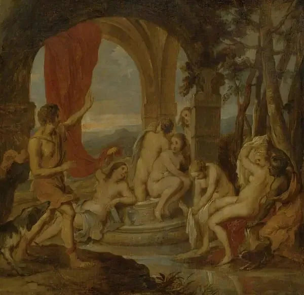 Diane og Aktaion - David Teniers den Yngre