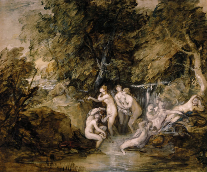 Diane og Aktaion - Thomas Gainsborough
