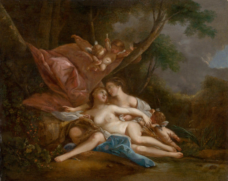 Diane og Callisto - François Boucher