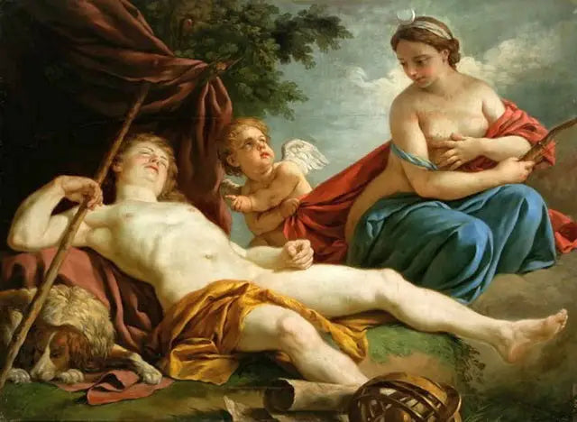 Diane og Endymion. - Louis Jean François Lagrenée