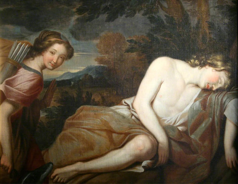 Diane og Endymion - Pietro da Cortona