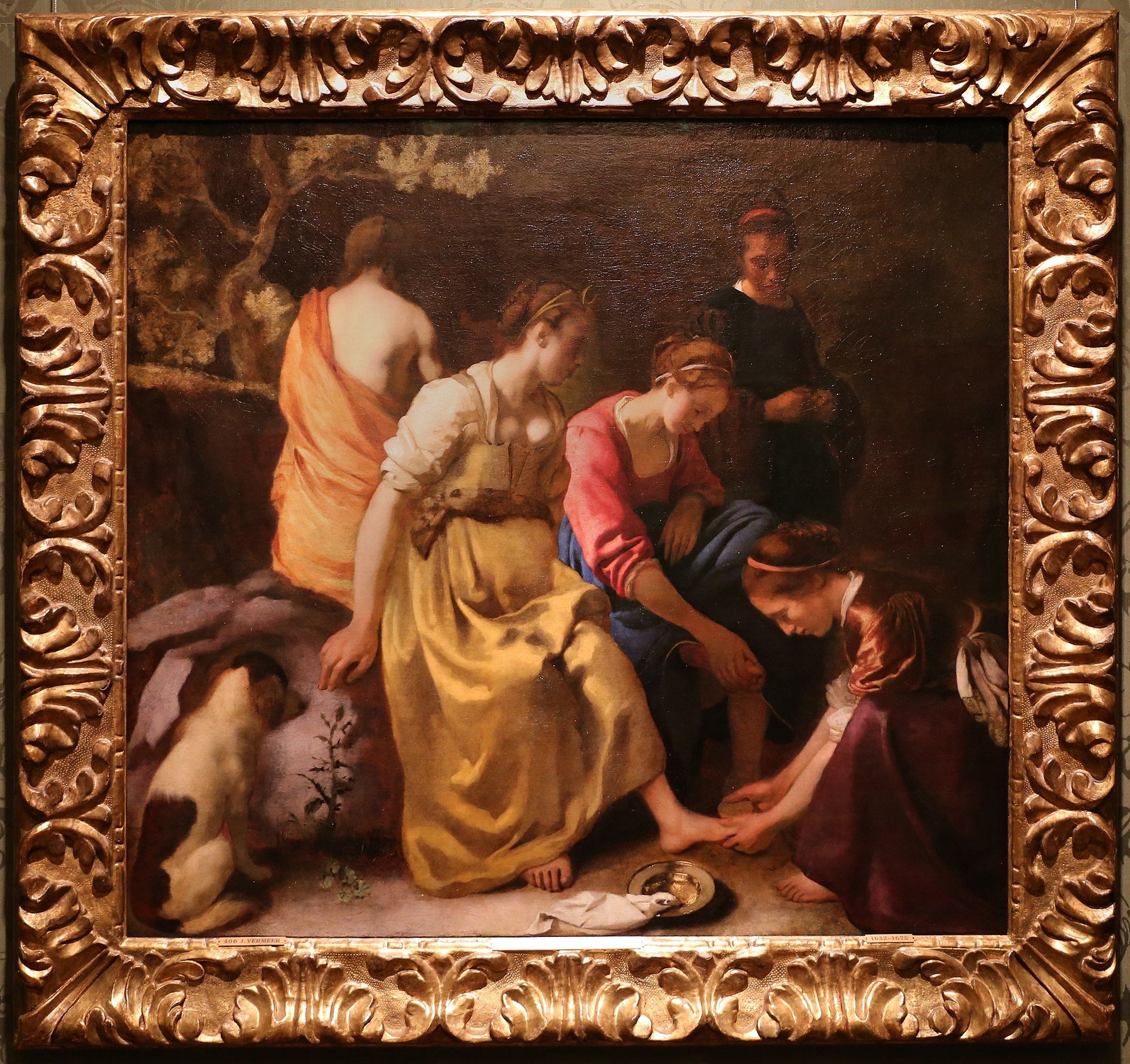 Diane og hendes ledsagere - Johannes Vermeer
