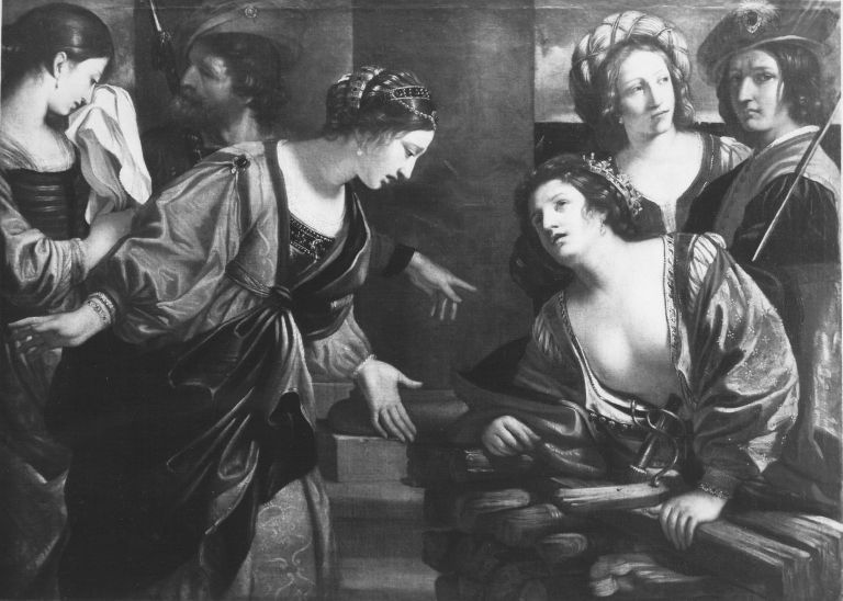 Didon på bålet - Guercino