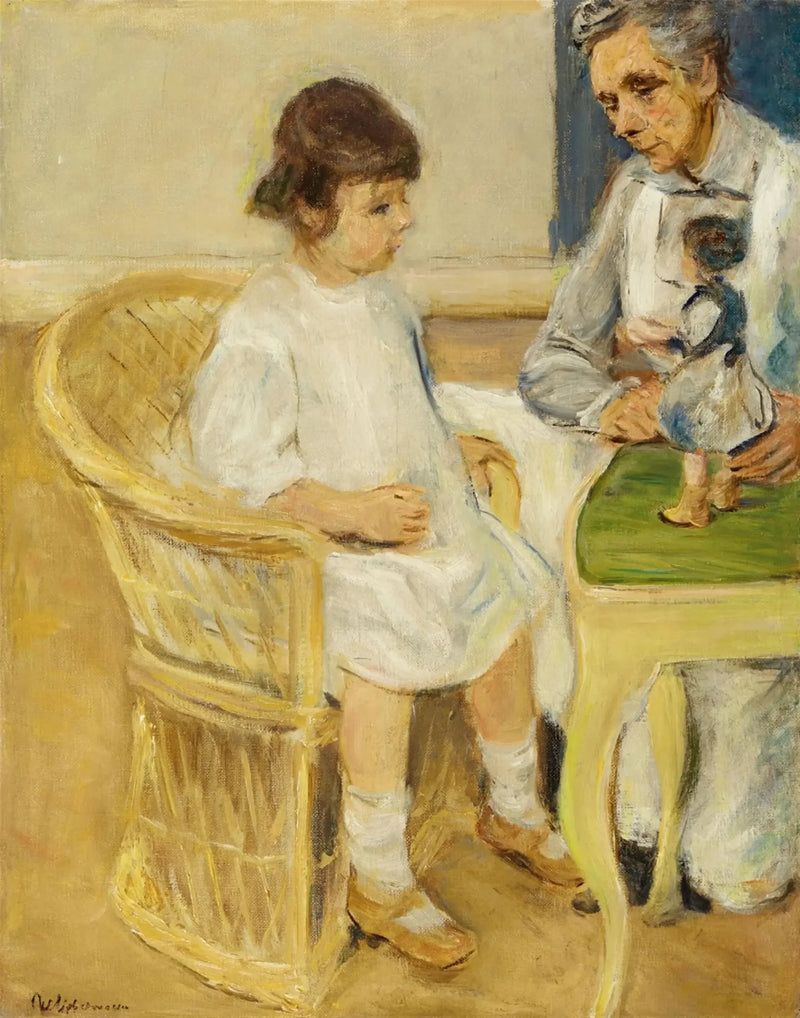 Max Liebermann reproduktion af maleri