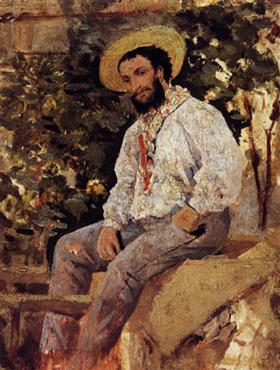 Diego Martelli i Castiglioncello - Giovanni Boldini