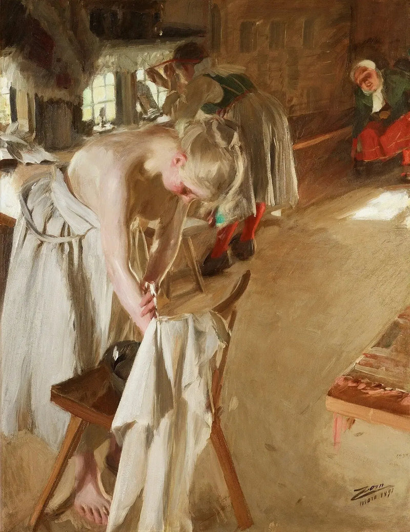 søndag formiddag - Anders Zorn