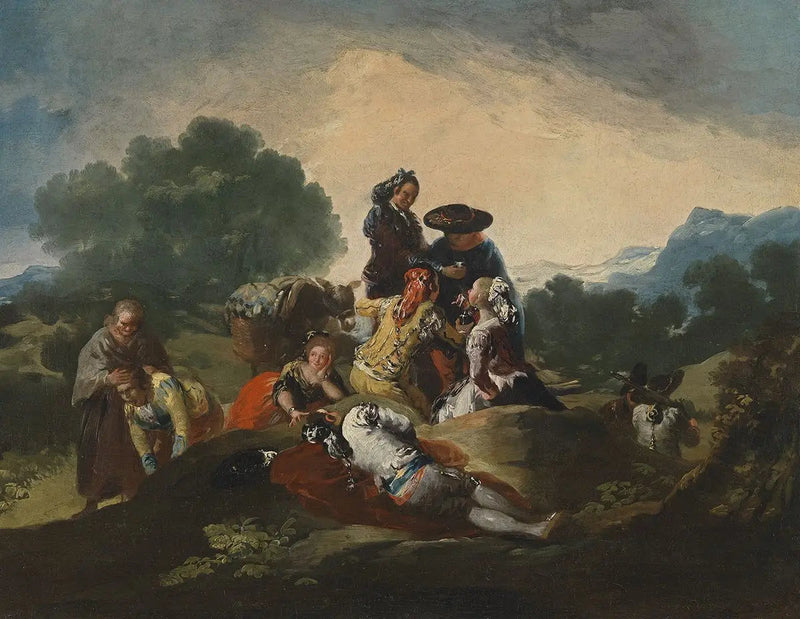 Pillede kalkun - Francisco de Goya
