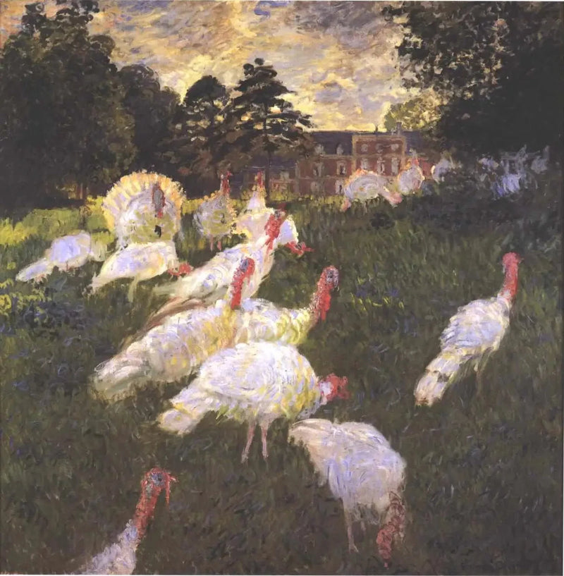 Kalkunerne W416 - Claude Monet