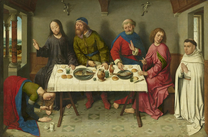 Middag hos Simon den Farisæer - Dirk Bouts