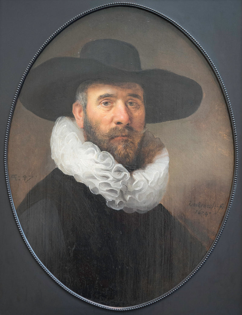 Portræt af Dirck Jansz.Pesser - Rembrandt