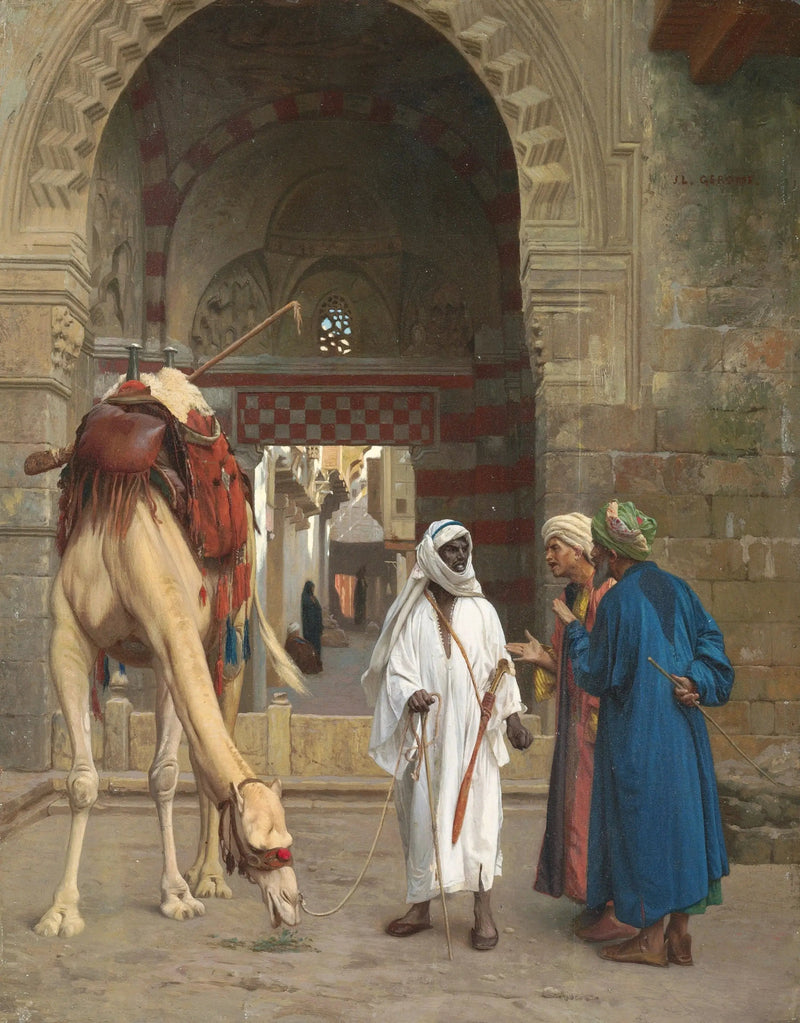Arabisk strid - Jean-Léon Gérôme