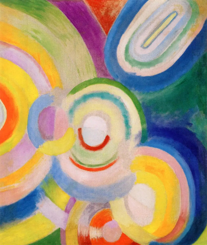 Farverige plader - Robert Delaunay