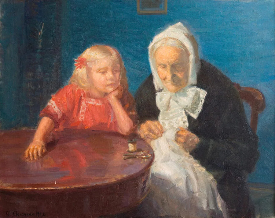 Underholdende mormor - Anna Ancher