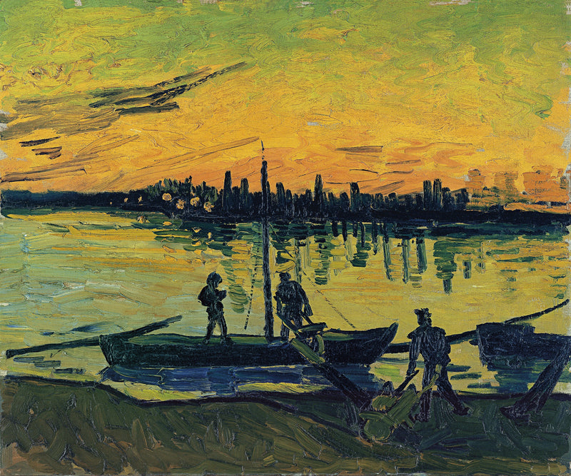 Dockere i Arles - Vincent van Gogh