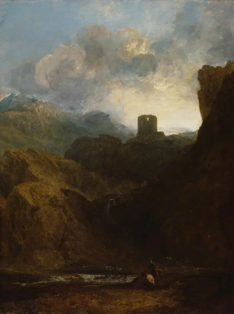 Dolbadern Slot - J. M. W. Turner