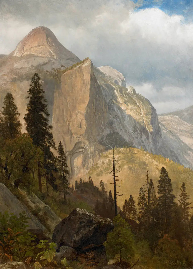 Dôme Nord, Yosemite-dalen - Albert Bierstadt