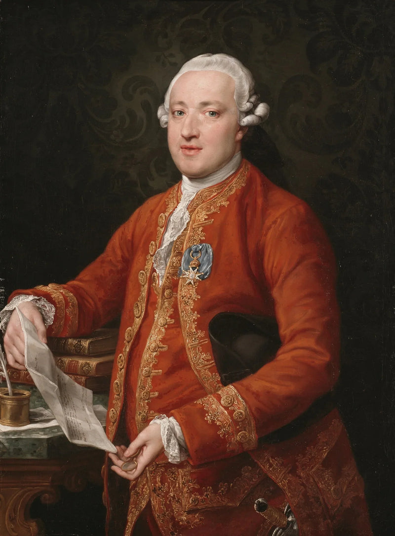Don José Moñino y Redondo, greve af Floridablanca - Pompeo Batoni