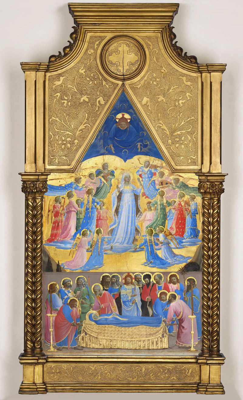Dormition og Himmelfart af Jomfruen - Fra Angelico