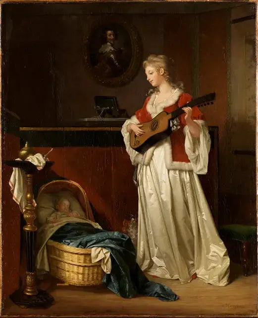Dors min barn' - Jean-Honoré Fragonard